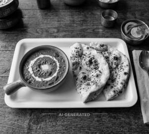 Daal Makhani + Tawa Butter Roti (2 pieces)