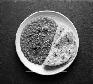 Dal Fry [Full] + Plain Roti (2 pieces)