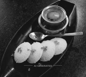 Idli Small [4 Pieces] + Coffee