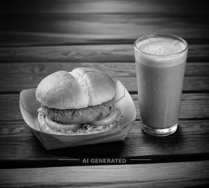 Apna Burger + Classic Cold Coffee