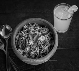 Kothu Porotta Egg + Lime Juice