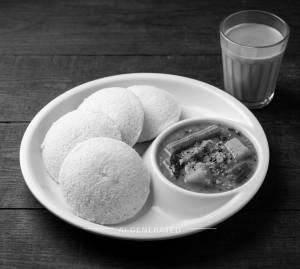 Idli Sambar + Tea