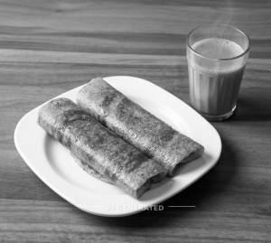 Mysore Ghee Roast Dosa + Tea