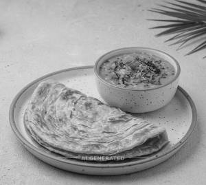 Dal Fry + Khasta Roti (1 Piece)