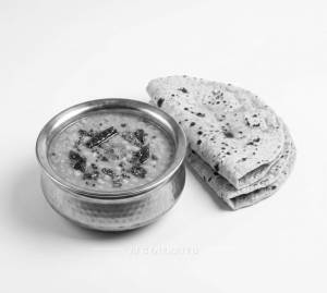 Dal Tadka + Plain Tawa Roti (2 pieces)