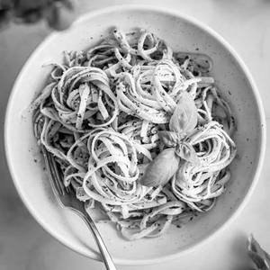 Pesto spaghetti