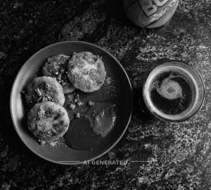 Aloo Tikki + Hard Rock Coffee