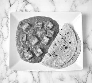 Paneer Masala + Plain Roti (2 pieces)