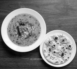 Dal fry + Tandoori butter roti (1 piece)