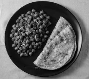 Pindi Chole + Butter Roti 2pc