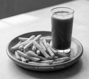 French Fries (100Gm) + Cold Coffee