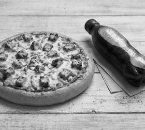 8" Regular Chicken Pizza + Cold Drink(300ml)