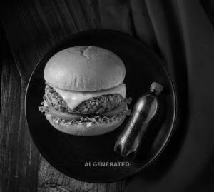 Cheese Burger + Cold Drinks