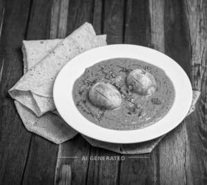Egg Butter Masala [2 Eggs] + Rumali Roti (2 pieces)