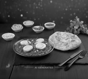 Egg Curry + Butter Chapati (1 Piece)