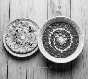 Dal Makhani + Tawa Butter Roti (1 piece)