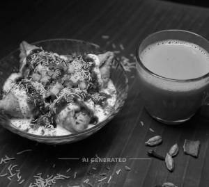 Dhai Samosa Mix + Tea