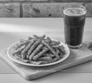 Peri Peri French Fries + Cold Coffee