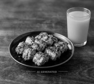 Chicken Kebab Dry + Mango Juice