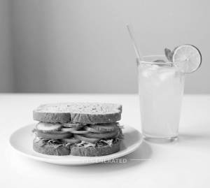 Veg Sandwich + Fresh Lime                                          
