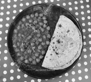 Chana Masala + Tawa Chapati (2 Pc)