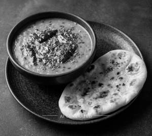 Dal Fry + Plain Kulcha (1 piece)