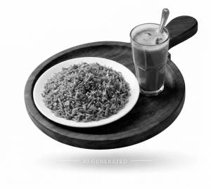 Schezwan Fried Rice + Cold Coffee