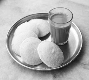 Idli + Tea
