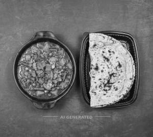 Mix Veg + Tanduri Roti (1 Piece)