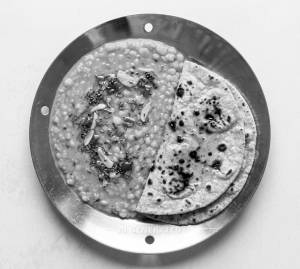 Dal Tadka + Tandoori Roti (2 pieces)