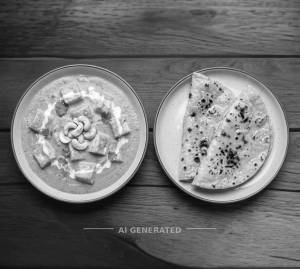 Shahi Paneer + Butter Tawa Roti (2 pieces)