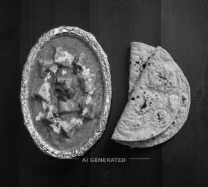 Butter Paneer Masala + Plain Roti (2 pieces)