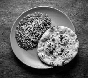 Sev Tamatar + Plain Tandoori Roti (1 piece)