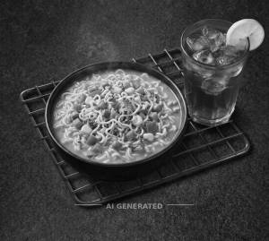 Veg Maggi + Iced Tea