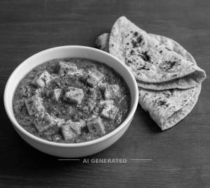 Paneer Punjabi + Tandoori Roti (2 pieces)
