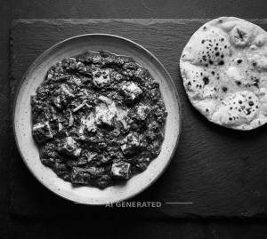 Pulak &palake curry + Butter Pulka (1 piece)