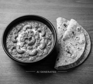 Kaju Curry + Tawa Roti (2 pieces)