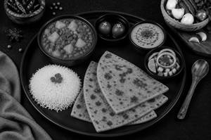 Aloo Matar Thali Meal