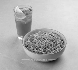 Vegetable Maggi + Nestea Lemon Iced Tea