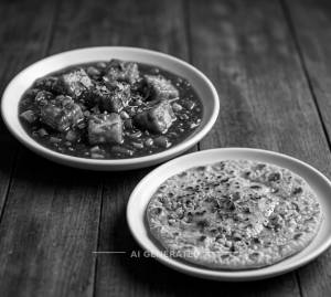 Paneer Manchurian Gravy + Gobi Paratha (1 piece)