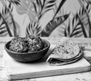 Mutton Brain + Chapati (2 Pieces)