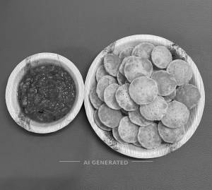 Tomato Masala + 50 Plain Poori