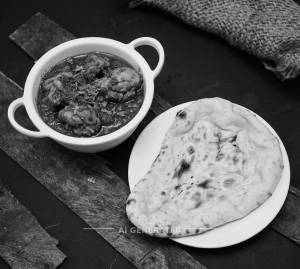 Chicken Masala + Plain Naan (1 piece)