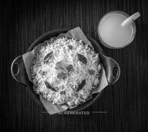 Steamed Rice + Fresh Lemon Juice