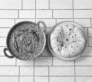 Dal Fry + Chapati (1 Piece)