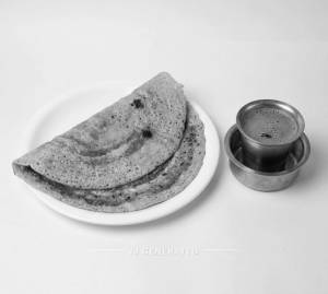 Millet Ghee Karam Dosa + Shonti Coffee 200Ml