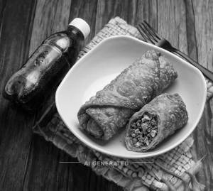 Single Egg Roll + Masala Cold Drink