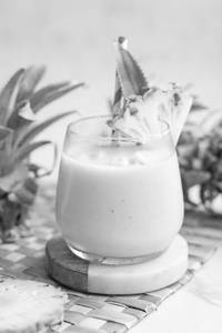 Pineapple shake [without ice-cream]
