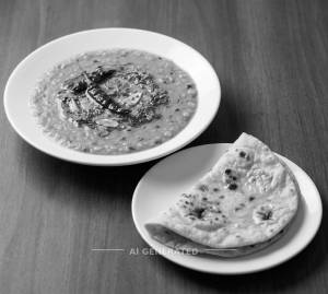 Dal Tadka + Butter Roti (1 piece)