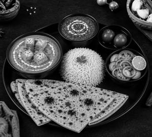 Paneer Makhani Thali Meal